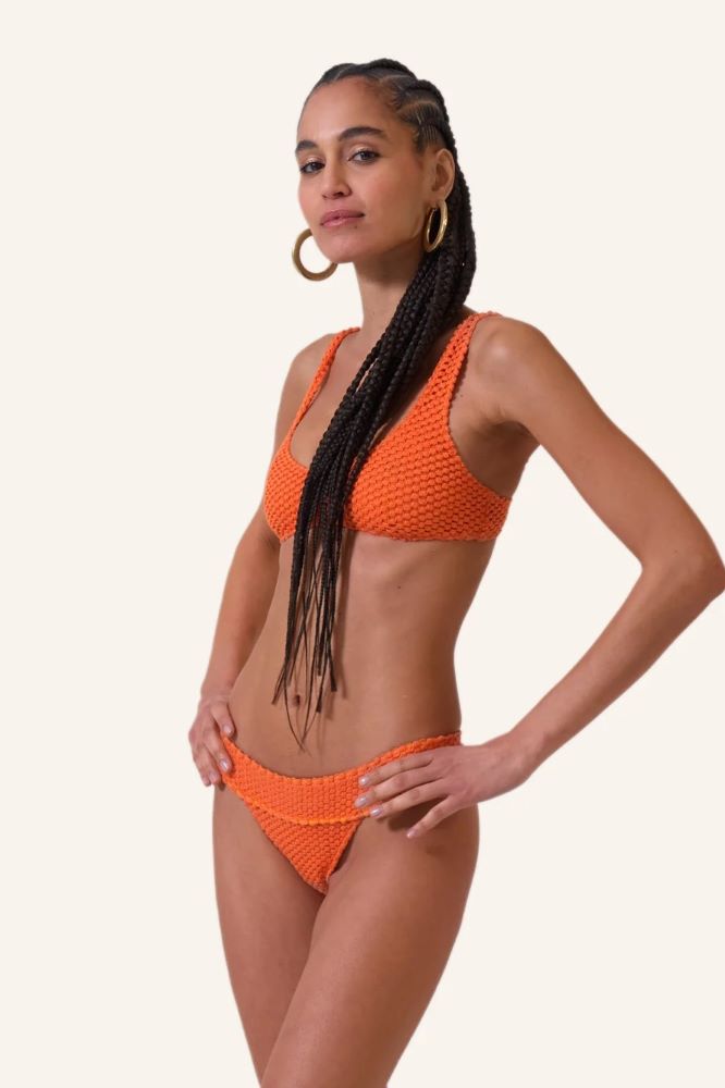 CROCHET BORACAY ORANGE FROM BIKINI